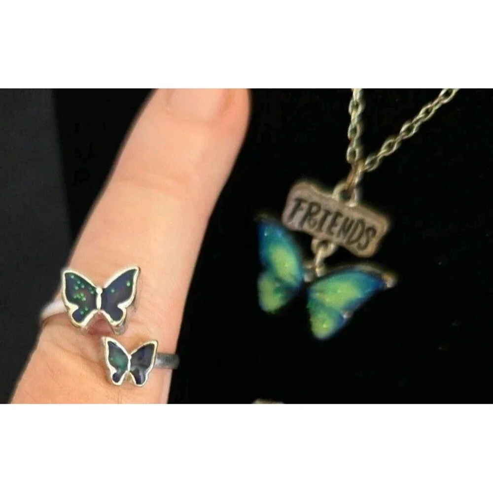 Blue & Green Butterfly 16